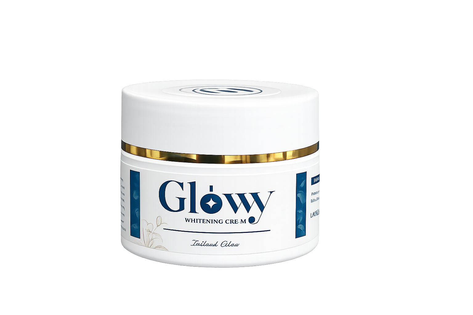 Glowy Whitening Cream jar